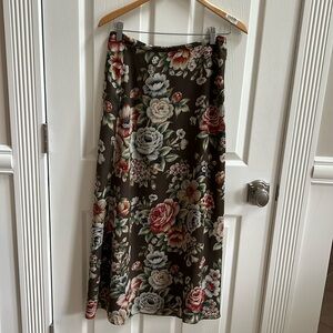 Limited London Paris New York floral skirt.
